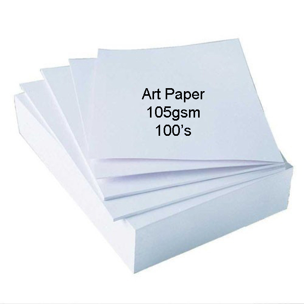 1000pcs A4 Art Paper 105gsm Double Side Glossy