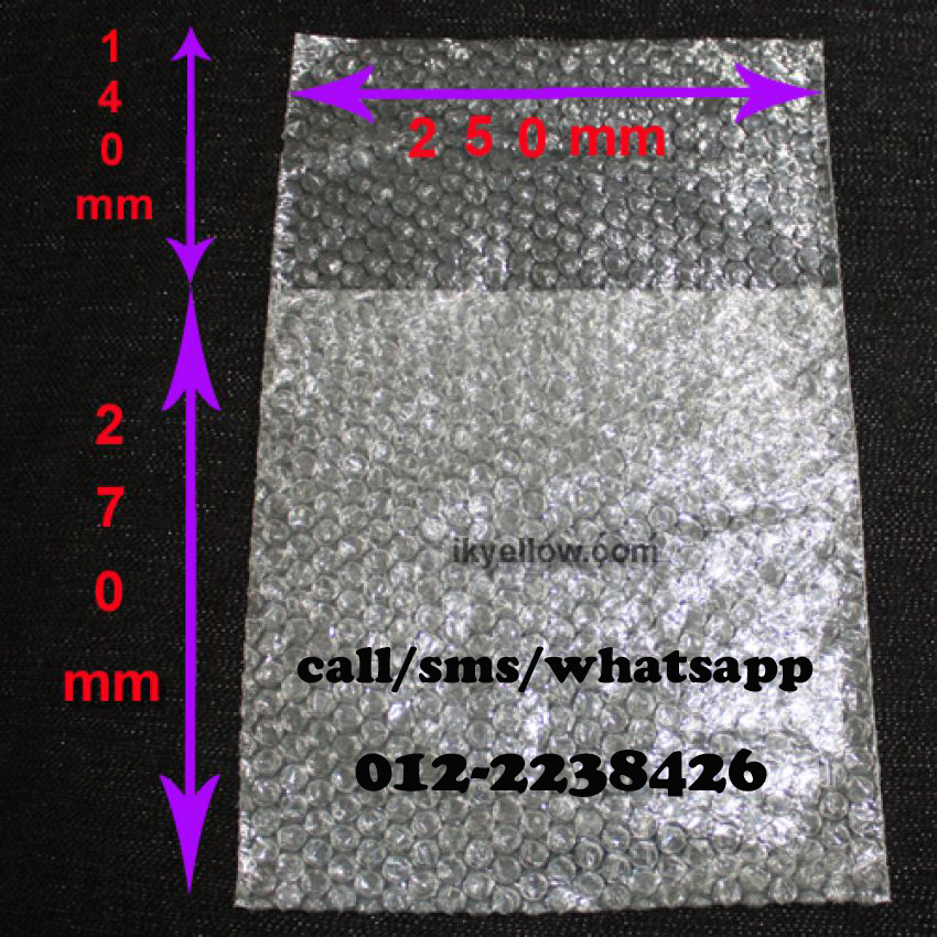 Bubble Wrap Bag (390mmx230mm) x 100pcs