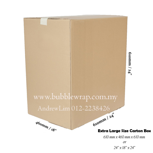 Jumbo Size Carton Box Double Wall 10pcs