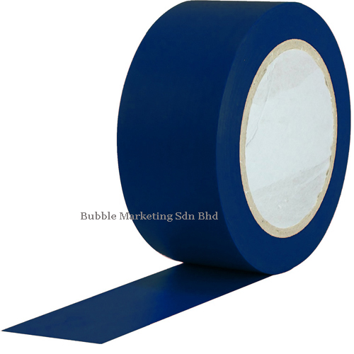 Floor Tape 48mm x 30m Blue Zebra Tape