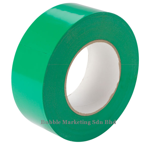 Floor Tape 48mm x 30m Green Zebra Tape