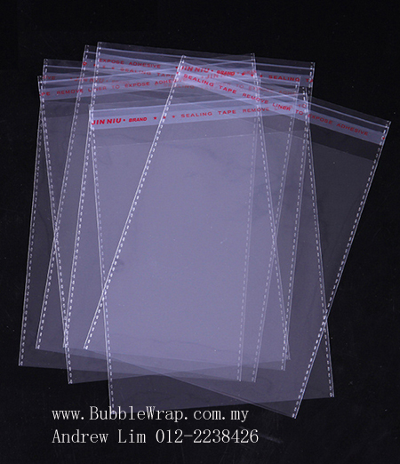 Transparent Self Sealing Adhesive Pouch Opp Bag Plastic - Temu