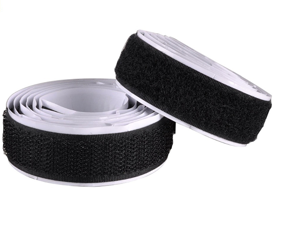 Woven Sewable Velcro Tape Colour Black Velcro Macho-Hook