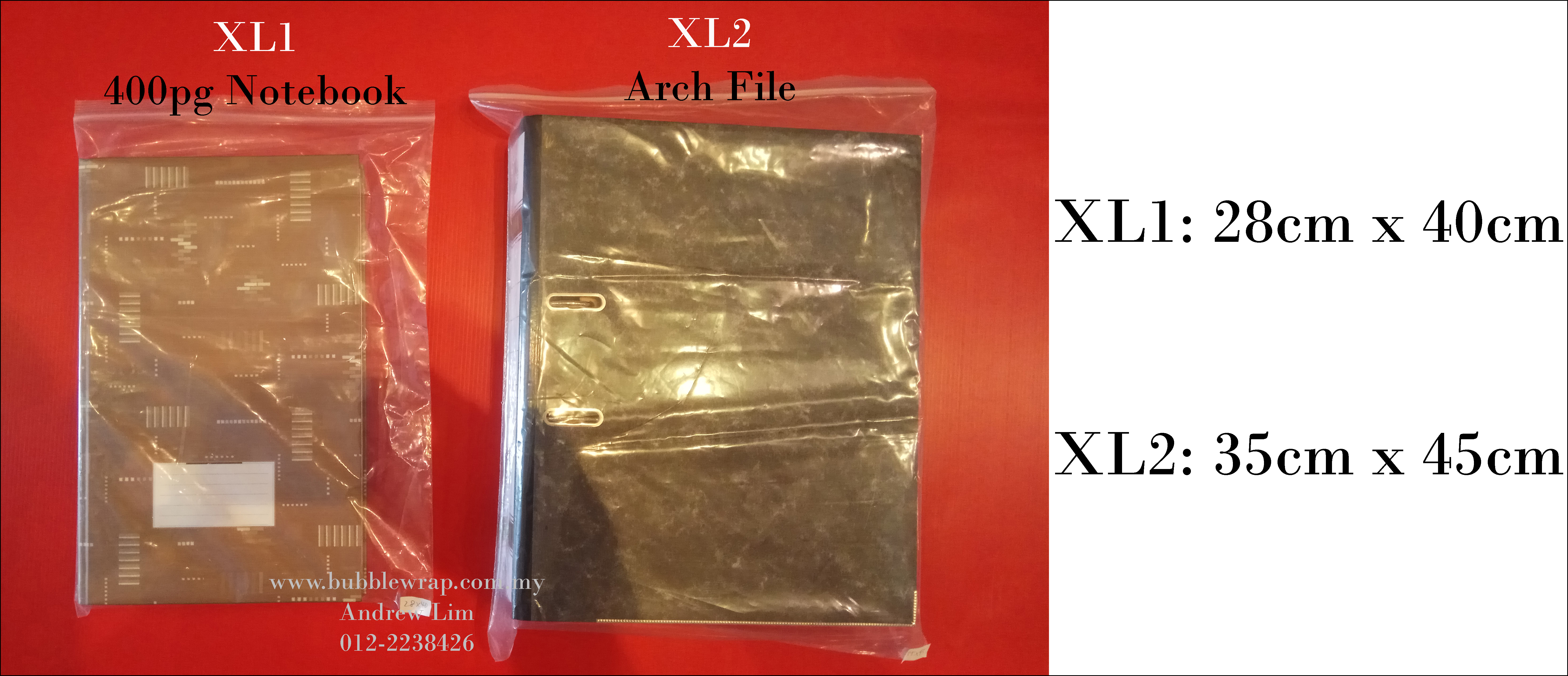 Zip Lock Bag XTRA LARGE Sizes Resealable Plastic Bags 100pcs