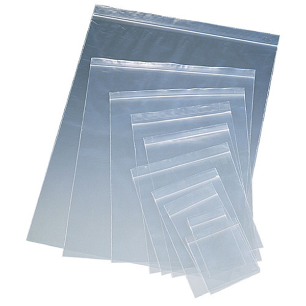 Zip Lock Bag Resealable Plastic Bags 100pcs